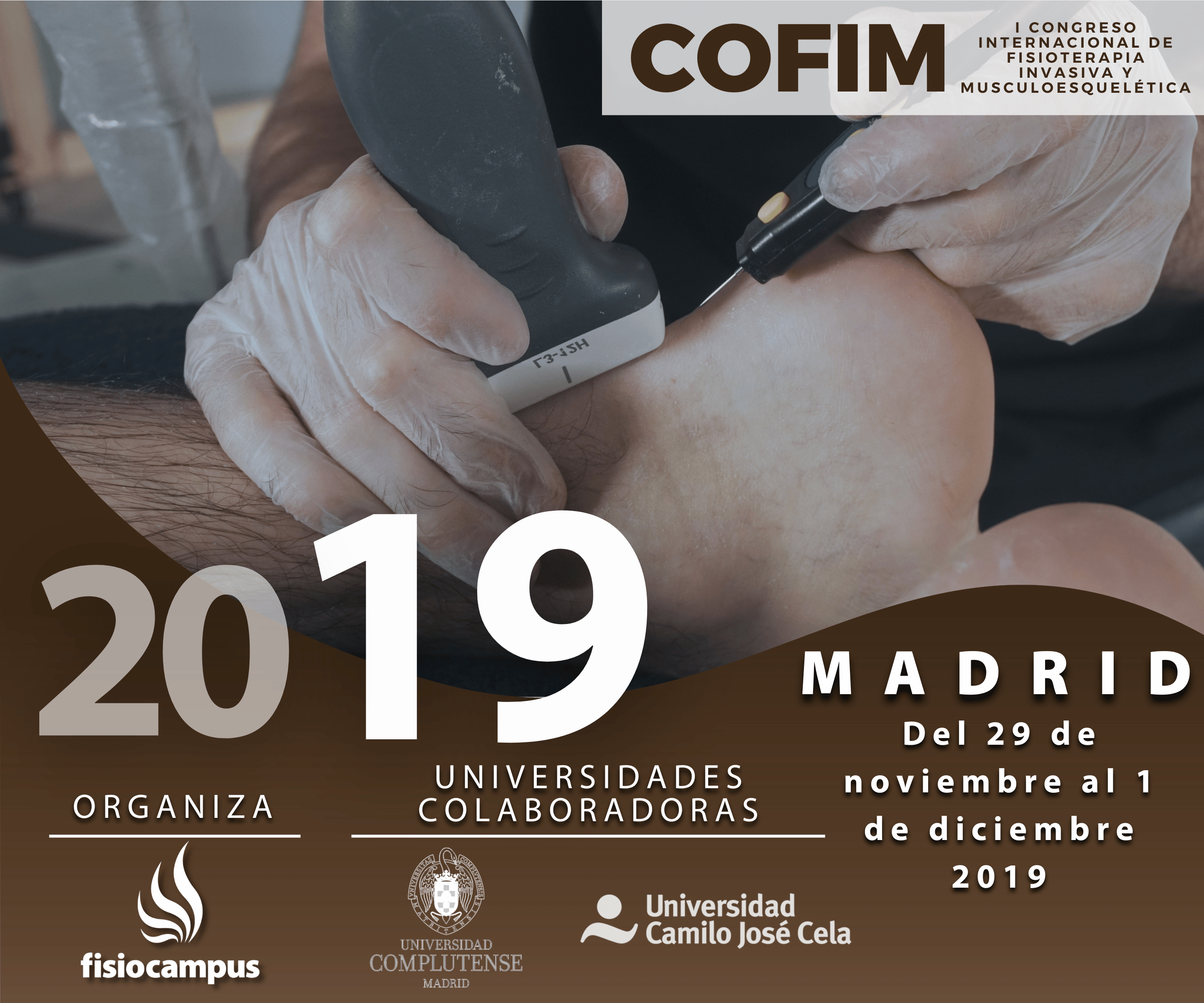 Congreso Internacional de Fisioterapia Invasiva y Musculoesquelética COFIM - 1° edición