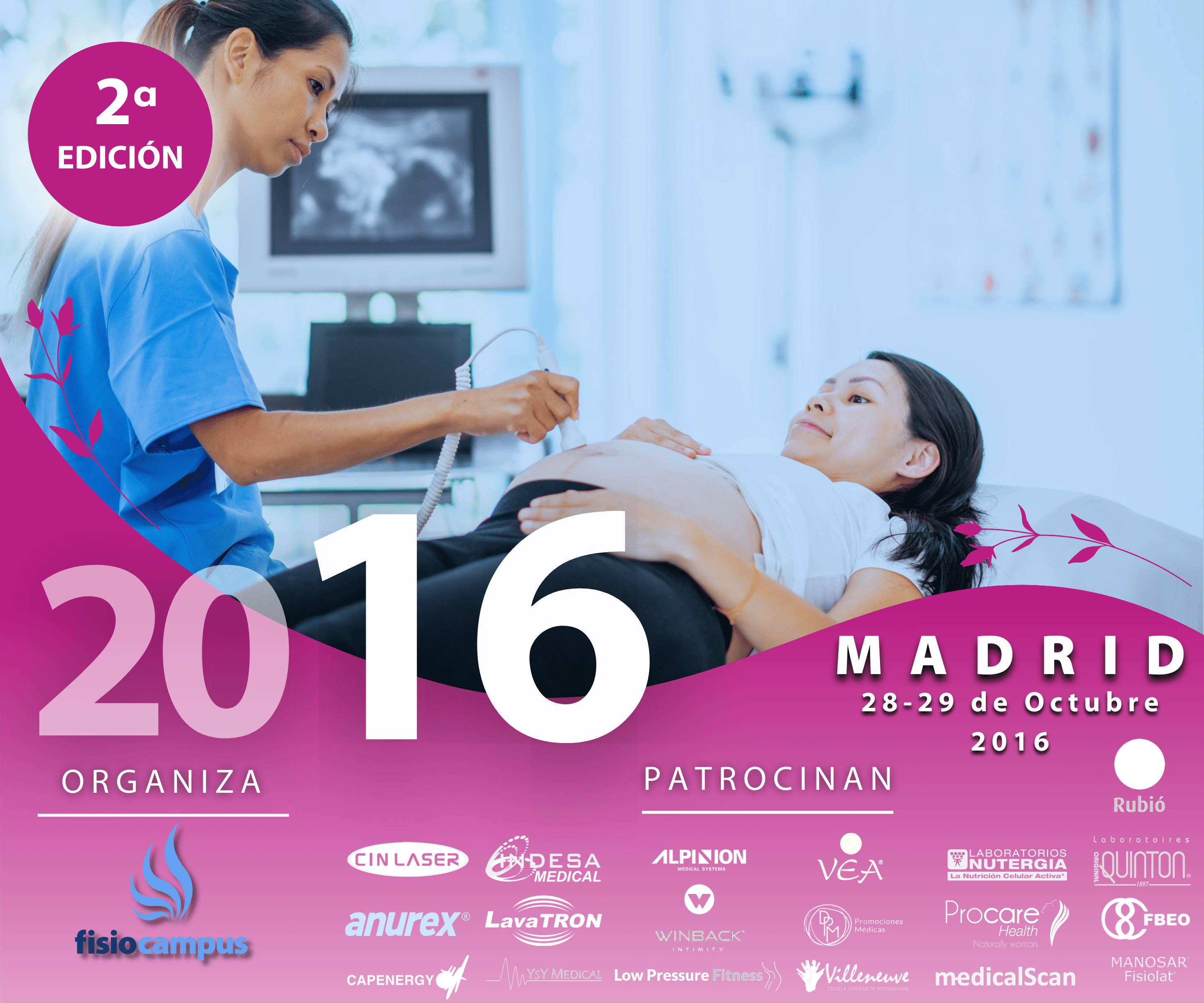 Entre Dos Manos - Jornadas Pluridisciplinares de Obstetricia y Suelo Pélvico - 2ª Edición