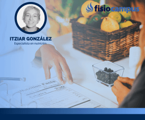 Nutrición en Fisioterapia - ¿Cómo la alimentación influye en mí cuerpo?